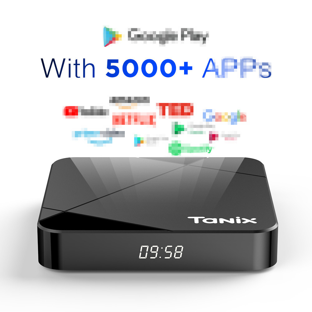 Tanix TX5 TV Box Android 14 Set Top Box Home Theater 2GB / 16GB 4GB / 32GB 64GB Amlogic S905Y5 4K Bluetooth 2.4G/5G Dual WIFI 6