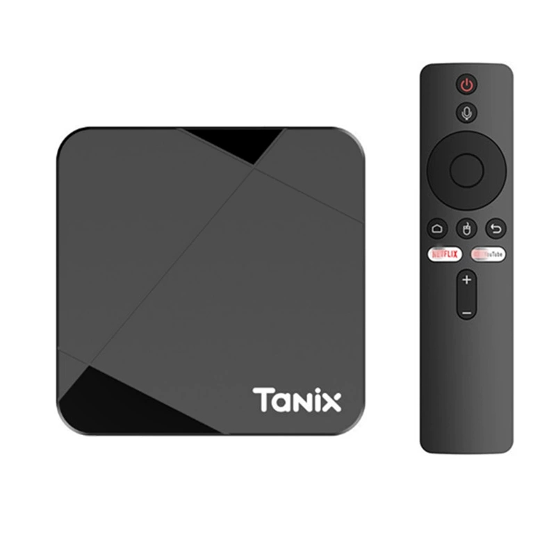 Tanix TX5 TV Box Android 14 Set Top Box Home Theater 2GB / 16GB 4GB / 32GB 64GB Amlogic S905Y5 4K Bluetooth 2.4G/5G Dual WIFI 6
