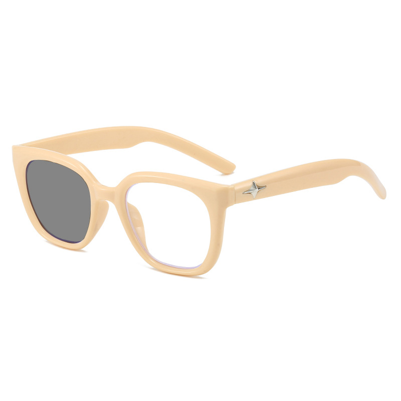 Photochromic Sunglasses Women Men Glasses Change Color Sun Glasses Optical Eyeglasses Plain glasses Eyewear Square Sunglasses