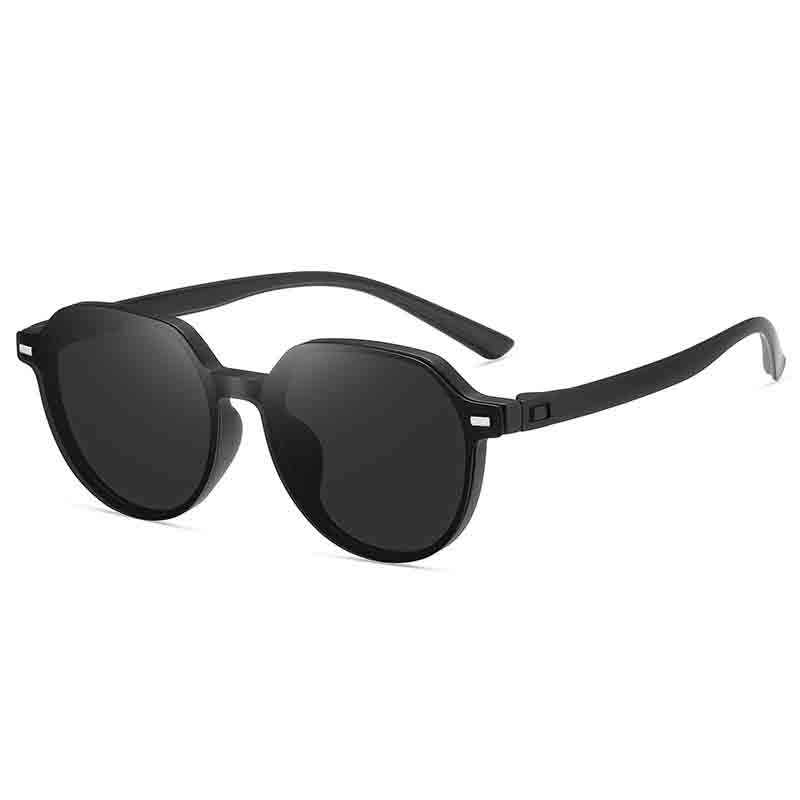New Polarized Sunglasses For Driving 2 In 1 Magnetic Suction Clip Lens Glasses Frame Men Women Myopia Sunshade Eyeglasses Uv400