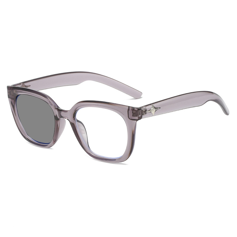 Photochromic Sunglasses Women Men Glasses Change Color Sun Glasses Optical Eyeglasses Plain glasses Eyewear Square Sunglasses