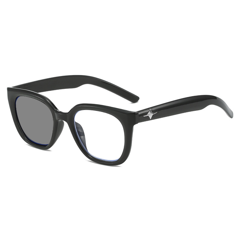 Photochromic Sunglasses Women Men Glasses Change Color Sun Glasses Optical Eyeglasses Plain glasses Eyewear Square Sunglasses