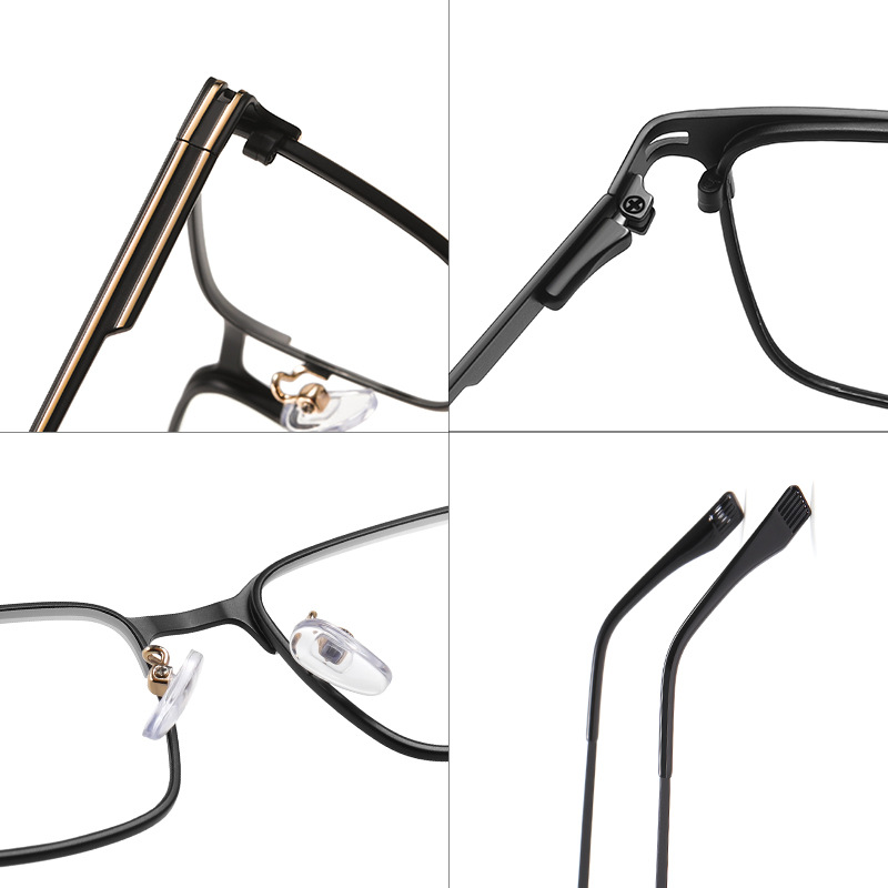 2026 New Intelligent Photochromic Glasses Frame Men Unisex Outdoor Uv Sunglasses Eyewear Men Women Metal Half Frame Eyeglasses