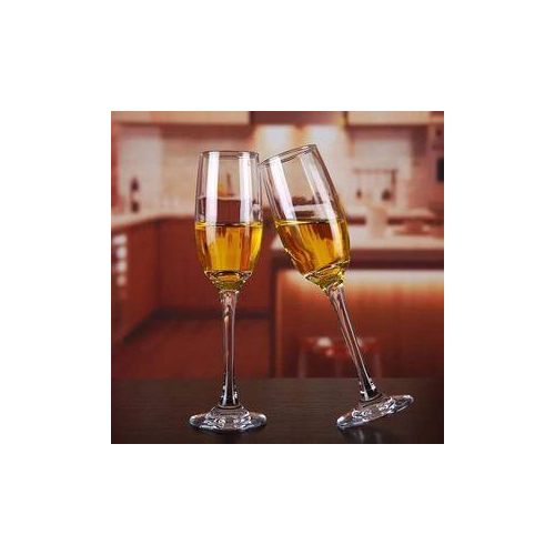 ON OFFER🔥Set of 6 Lead-Free Champagne Glasses - Transparent, 250ml, Dishwasher-Safe🍁🍁Machine-made with non-leaded crystal
Light catching stem and popular bowl shape
Great for serving