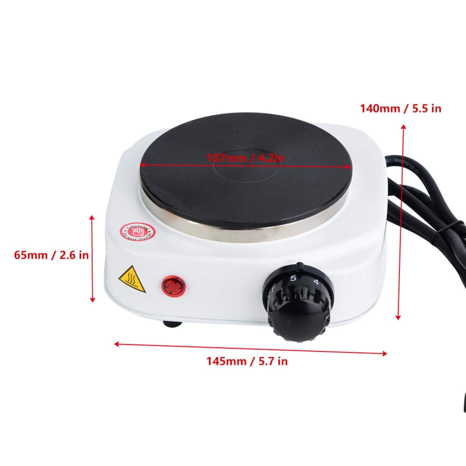 Electric mini stove-Compact and lightweight design,Compact and lightweight design,easy to use and store and suitable for heating and light cooking