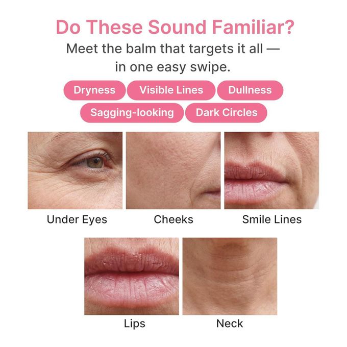 Medicube PDRN Pink Collagen Volume Multi Balm Stick for eyes, cheecks, neck, lips. give a youthful glows, hydrates, smooth fine lines, removes dark circles, puffiness, even the skin tone.