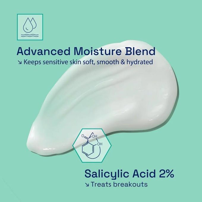 Cetaphil Gentle Clear Pore Clearing Acne Cleanser with 2% salicylic acid. Deeply cleanses, treats acne by gently exfoliating, reduce breakouts, blemishes & blackheads, improve skin tone & texture.