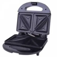 Ramtons RM/478 2 Slice Metal Top Sandwich Toaster - Black & Metal (1YR WRTY) 250W