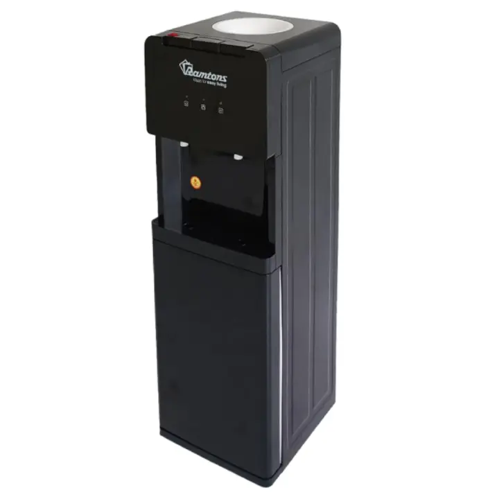 Ramtons RM/699 Hot and normal water dispenser with child lock and storage cabinet black