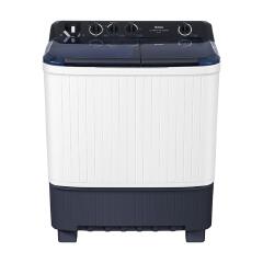 Haier 13kgs top load twins tub semi automatic washing machine with transparent lid Haier 13kg Semi Auto Washing Machine Twin Tub HTW130-M1217