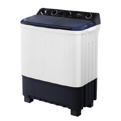 Haier 13kgs top load twins tub semi automatic washing machine with transparent lid Haier 13kg Semi Auto Washing Machine Twin Tub HTW130-M1217
