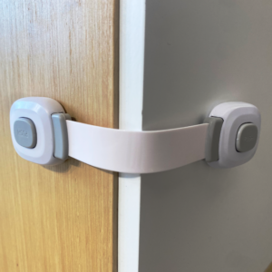 Safety Cabinet Child Locks Latches for Fridge, Drawers, Toilets & Cabinets – Baby Safety Lock Pair