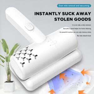 Drepir Handheld Dust Mites Controller UV Sterilization Vacuum Cleaner for Beds, Sofas & Cribs