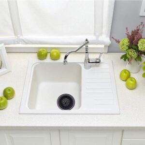 Kitchen Sink Drainer Basket – Anti-Clog Sink Strainer for Food Residue Filter