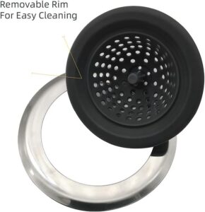 Kitchen Sink Drainer Basket – Anti-Clog Sink Strainer for Food Residue Filter