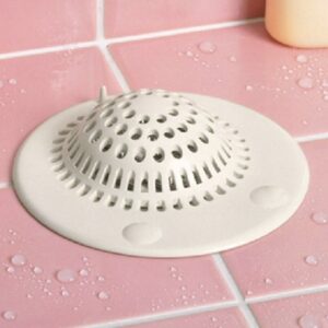 Shower Drain Hair Catcher – Silicone Sink Strainer Drain Cover for Bathroom, Kitchen & Bathtub