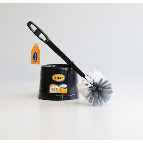 Teepee Plastic Toilet Brush With Holder