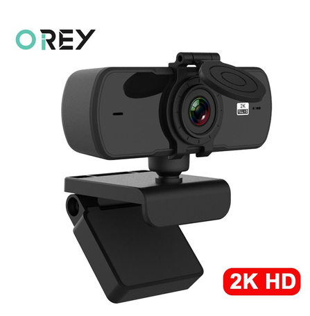 Webcam 1080P Mini Camera 2K Full HD Webcam with Microphone 30fps USB Web Cam for Auto Focus PC Laptop Video Shooting Camera