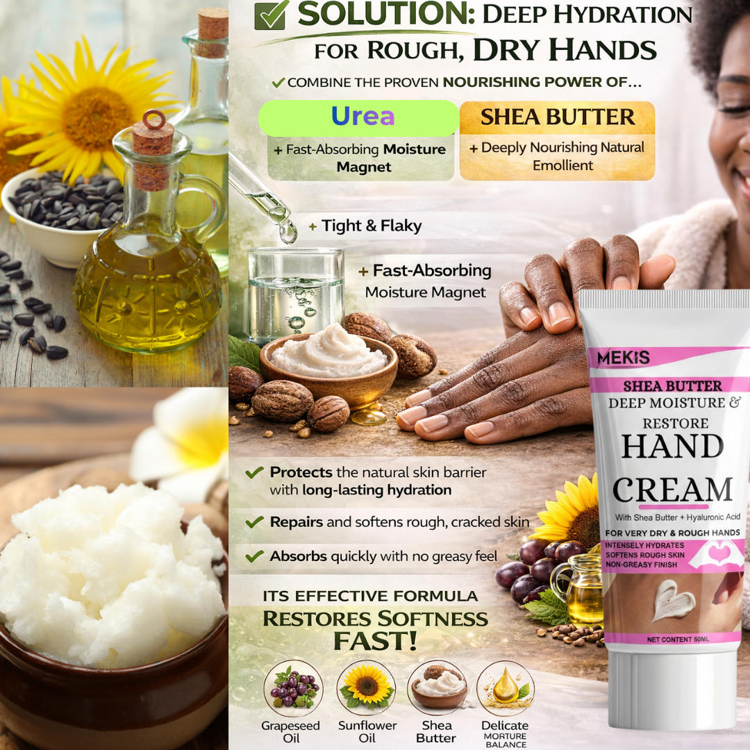 Deep Moisture Hand Cream — Softening & Repair Care