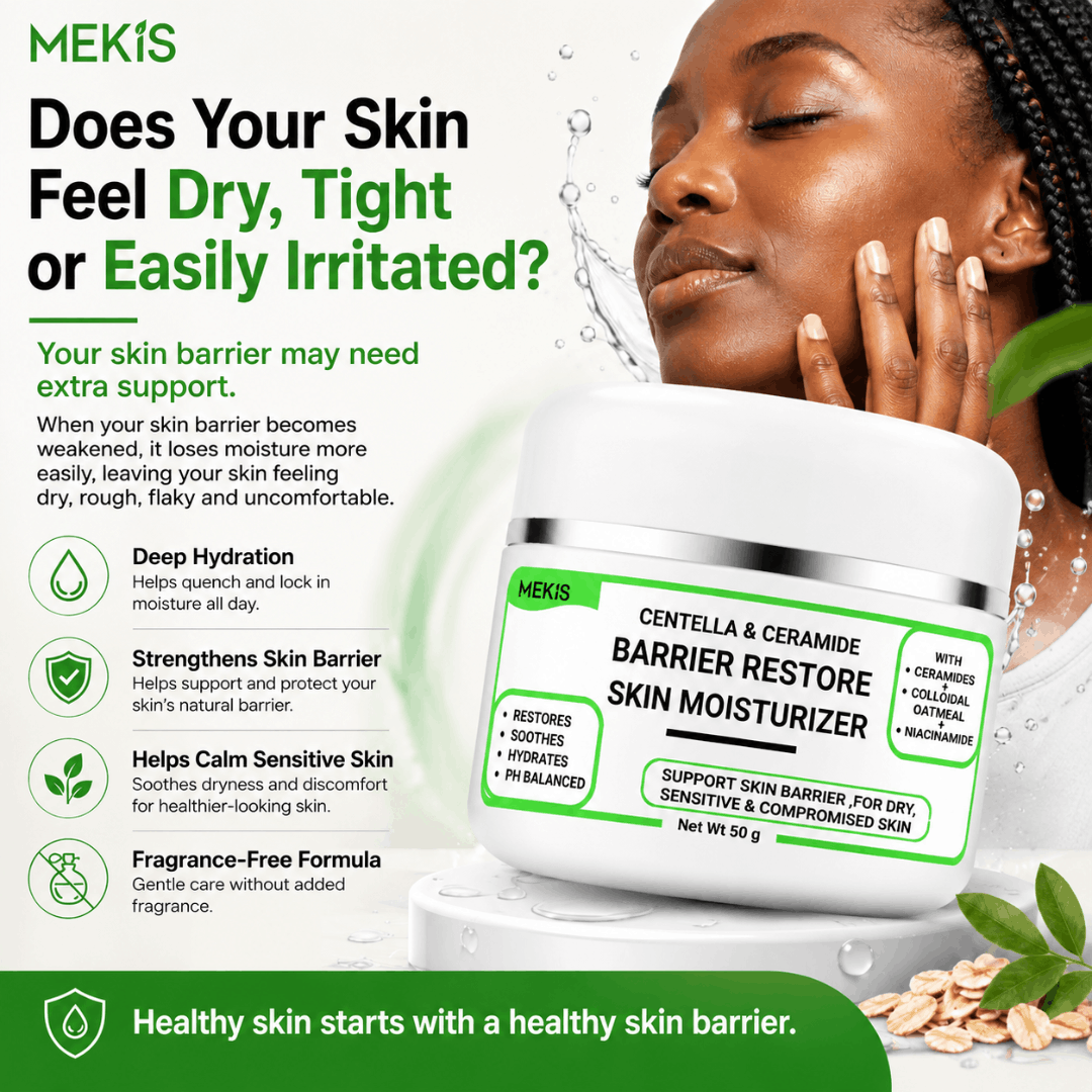 Centella Ceramide Barrier Restore Cream -For dry, tight, irritated, flaky, or sensitive