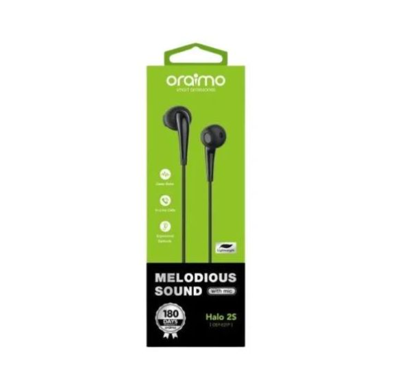 Halo 2S half in- ear wired headphones
