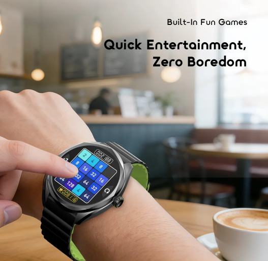 oraimo Watch Nova 2R 1.43" AMOLED 35-Day Standby Smart Watch  Blood Oxygen & Heart Rate Monitor Smartwatch