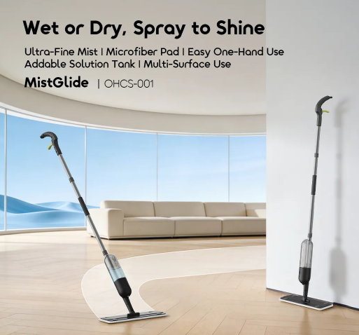 oraimo MistGlide Instant Mist 360° Spray Mop