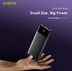 Oraimo Traveler 12 Byte Power Bank 20000mAh 12W Fast Charging Digital Display