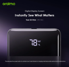 Oraimo Traveler 12 Byte Power Bank 20000mAh 12W Fast Charging Digital Display