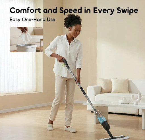 oraimo MistGlide Instant Mist 360° Spray Mop