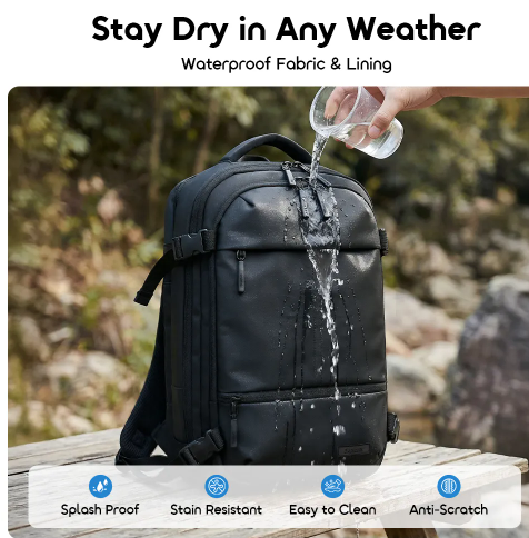 oraimo MegaCarry Expandable Waterproof Business Backpack > Laptop Bags