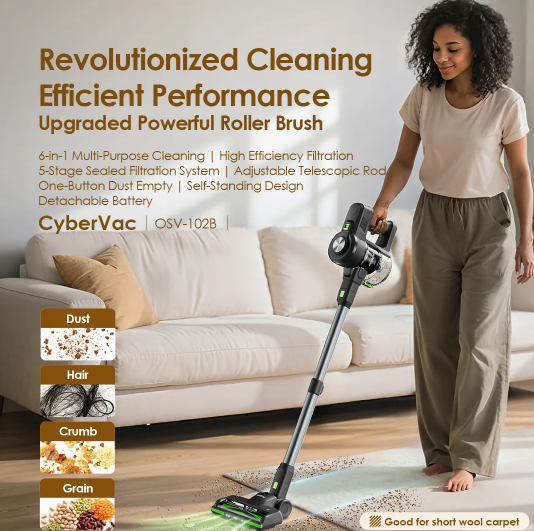 oraimo CyberVac 180W Wireless Stick Vacuum Cleaner