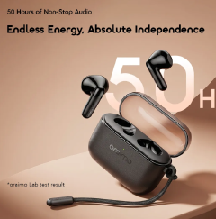 oraimo SpaceBuds Air 2 50H Long Battery Life Earbuds with Smart Translation