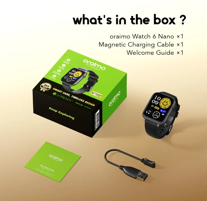 oraimo Watch 6N 1.83'' Full Touch Color Screen Smart Watch Smartwatches