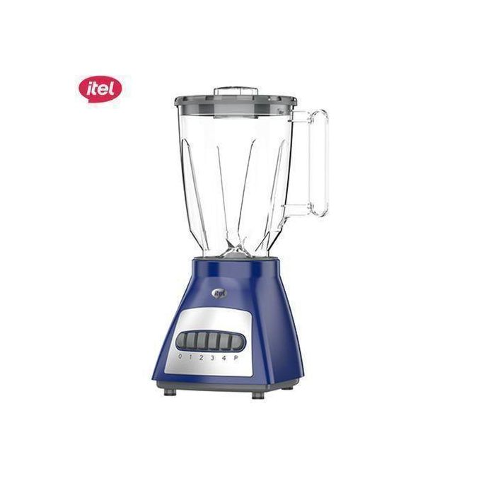 Itel Blender M1S 1.8L Multifunctional Kitchen Blender 500W With Grinding Cup, 6 Stainless Steel Blades, High Speed Smoothie Maker, Juice Mixer, Food Processor For Home Use