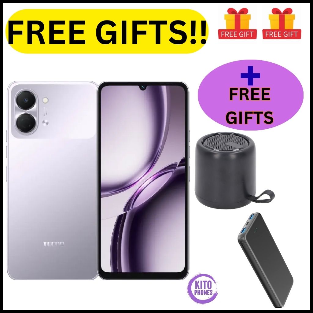 GOOD DEALS !! TECNO POP 20 64GB ROM +4GB RAM 6.75 inch FHD 5000mAh Battery 13MP Main Camera Dual SIM 4G 15W FAST NETWORK UNISOC T7250 PROCESSOR Android 15 Mobile Phones SMARTPHONES+free gifts for you