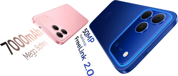NEW ARRIVALS!! BRAND NEW Tecno Spark 50 128GB ROM+ 4GB RAM 6.78" SCREEN 120Hz Refresh rate Camera 50MP Main Camera +8MP SELFIE 18W Super Charging 6700mAh battery Android 16 PHONE SMARTPHONE