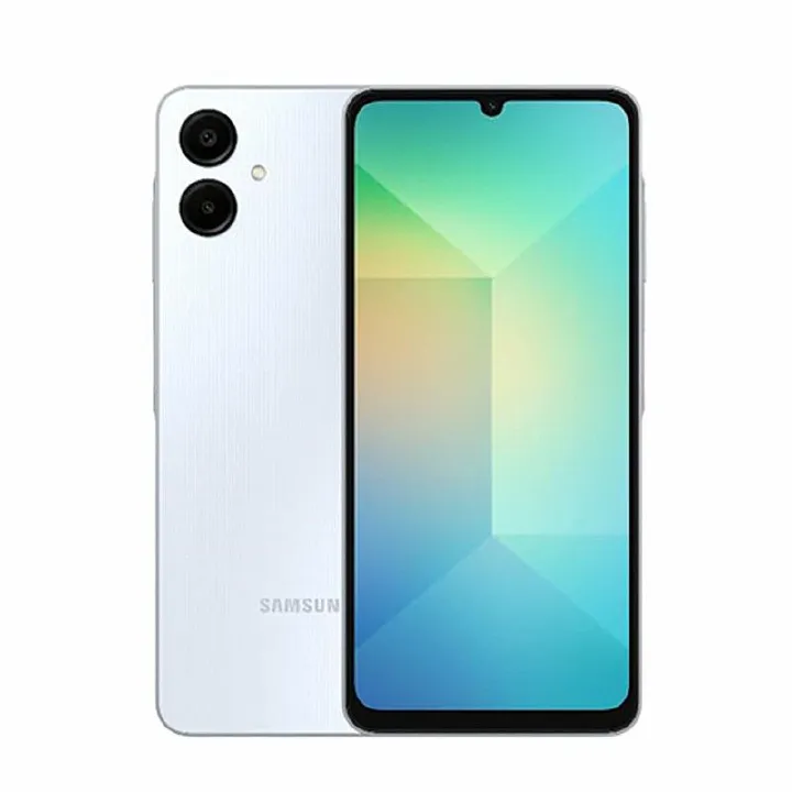 [New Arrival] Samsung Galaxy A06 64GB +4GB RAM 50MP Camera +8MP 6.7" 90Hz MTK Helio G85 (12nm) 5000mAh BATTERY 25W Type-C Charge Android 14 Smart Phones Side Fingerprint Unlock SMARTPHONE+FREE GIFTS