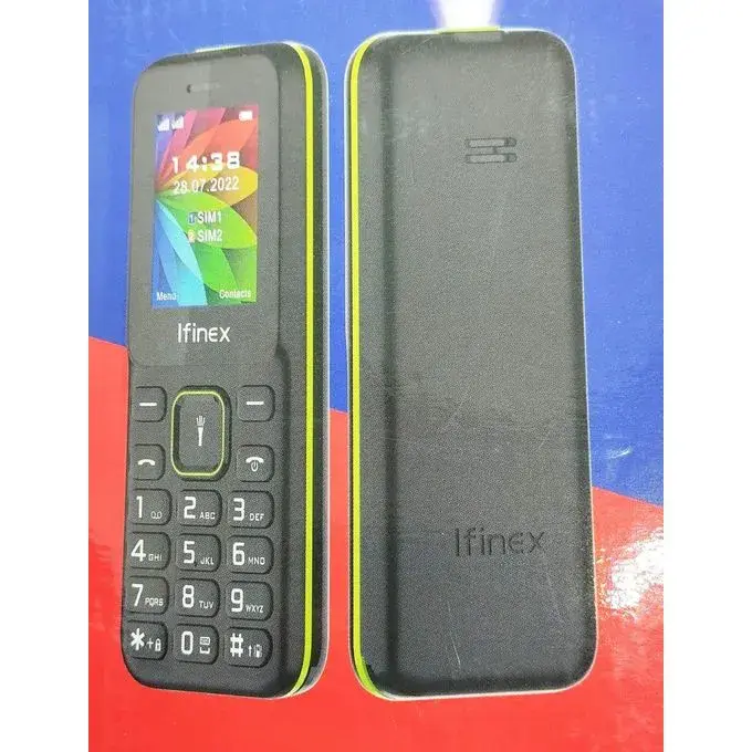 NEW IFINEX B310 TRIPLE SIM THREE-3 SIM CARD 1.77'' screen 1200mAh battery BIG TORCH KABAMBE/KATULULU/MULIKA MWIZI/BUTTON FEATURE PHONE