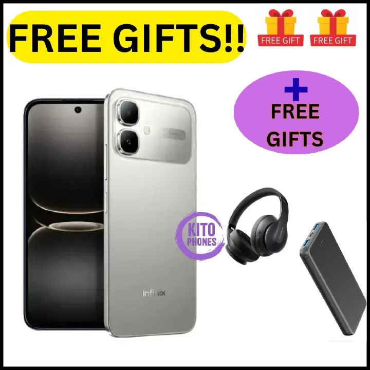 [NEW ARRIVAL] INFINIX Smart 20 64GB+4GB 6.67" 120Hz Display Dual Speakers Dual SIM 4.5G Slim Phone 5200mAh Battery 15W Charging IP64 Fingerprint Lock Android 16 SMARTPHONE+FREE GIFTS
