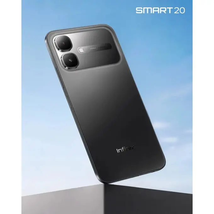 [NEW ARRIVAL] INFINIX Smart 20 128GB+4GB 6.67" 120Hz Display Dual Speakers Dual SIM 4.5G Slim Phone 5200mAh Battery 15W Charging IP64 Fingerprint Lock Android 16 SMARTPHONE