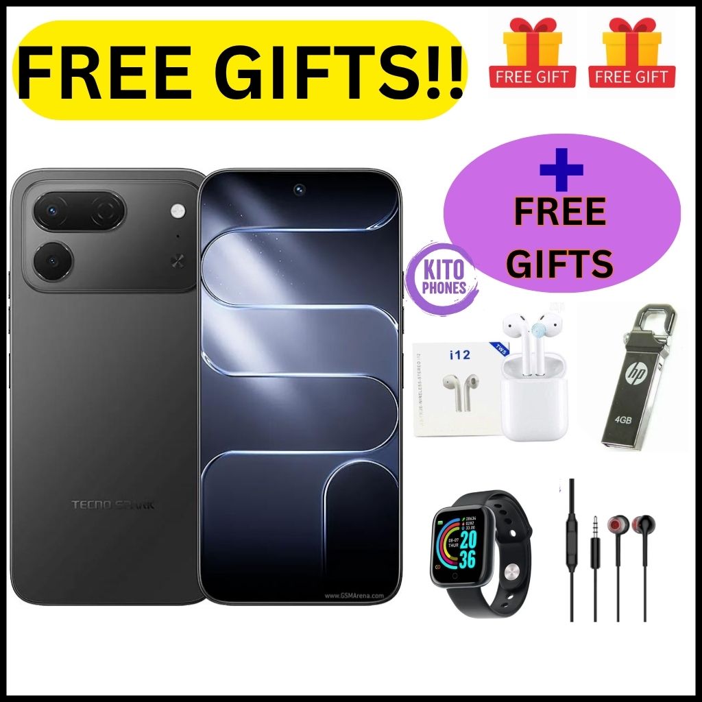 [BRAND NEW] Tecno Spark 50 Pro,6.78-inch'50MP f/1.8 PDAF + 8MP f/2.0 selfie 4GB RAM +128GB ROM,Battery: 5600mAh'OS: Android 16, HiOS 16' MediaTek Helio G100+12 MONTHS FREE WARRANTY PHONE +FREE GIFTS