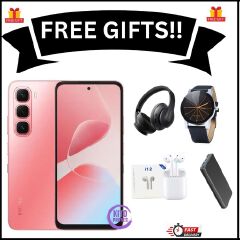 Infinix Hot 60i 12(6+6)GB RAM+128GB 6.7'' 120Hz 4G Slim Phone Dual SIM 5160mAh 45W Fast Charging 50MP Camera Side Fingerprint Lock IP64 Gyroscope G81 Ultimate One-Tap AI Smart Phones+FREE GIFTS