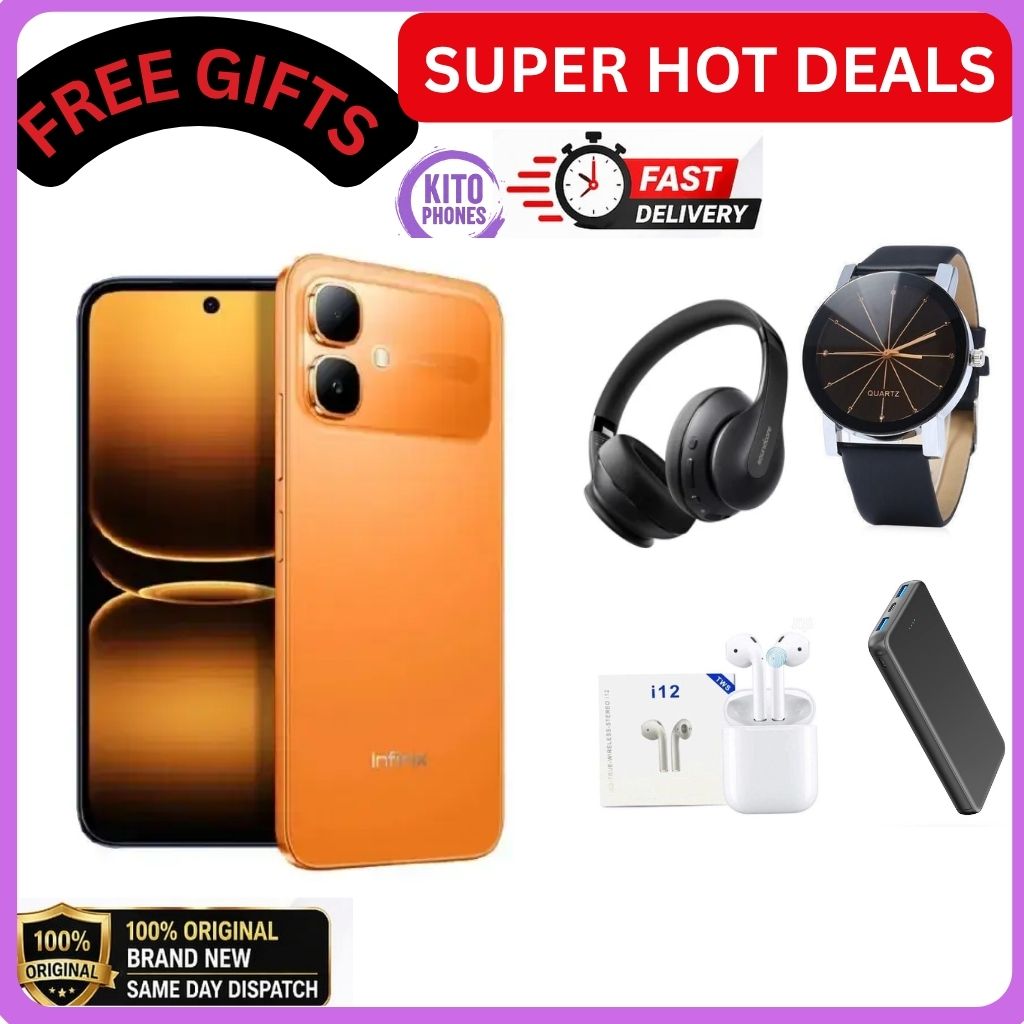 [NEW ARRIVAL] INFINIX Smart 20 128GB+4GB 6.67" 120Hz Display Dual Speakers Dual SIM 4.5G Slim Phone 5200mAh Battery 15W Charging IP64 Fingerprint Lock Android 16 SMARTPHONE+free gifts for you