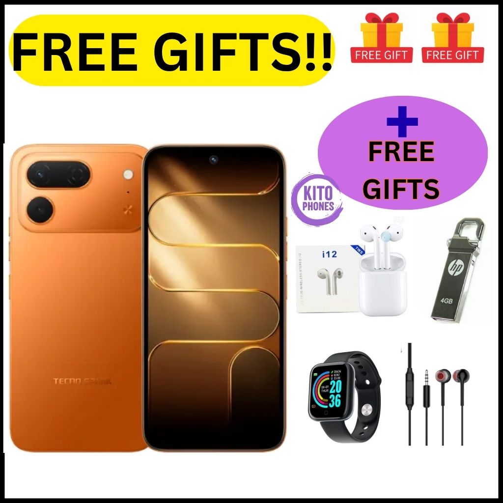 [BRAND NEW] Tecno Spark 50 Pro,6.78-inch'50MP f/1.8 PDAF + 8MP f/2.0 selfie 4GB RAM +128GB ROM,Battery: 5600mAh'OS: Android 16, HiOS 16' MediaTek Helio G100+12 MONTHS FREE WARRANTY PHONE +FREE GIFTS