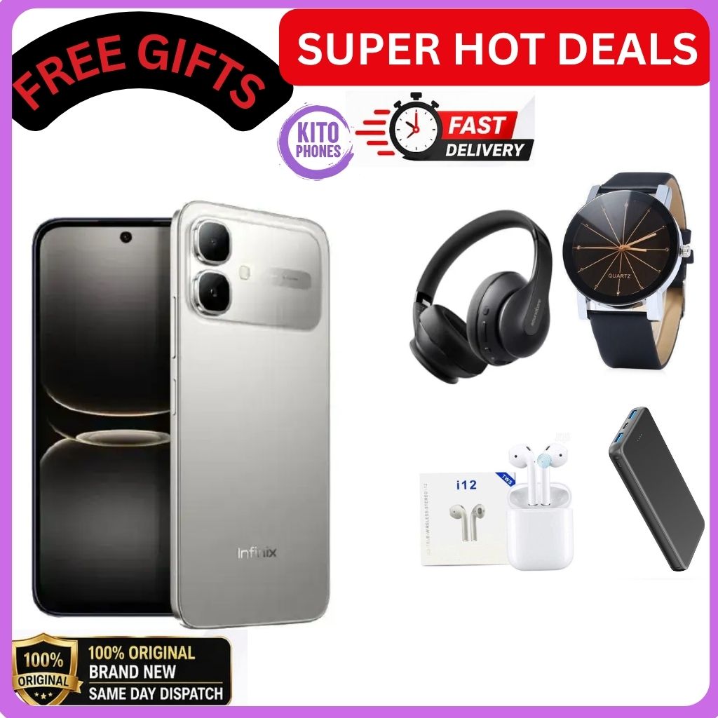 [NEW ARRIVAL] INFINIX Smart 20 128GB+4GB 6.67" 120Hz Display Dual Speakers Dual SIM 4.5G Slim Phone 5200mAh Battery 15W Charging IP64 Fingerprint Lock Android 16 SMARTPHONE+free gifts for you