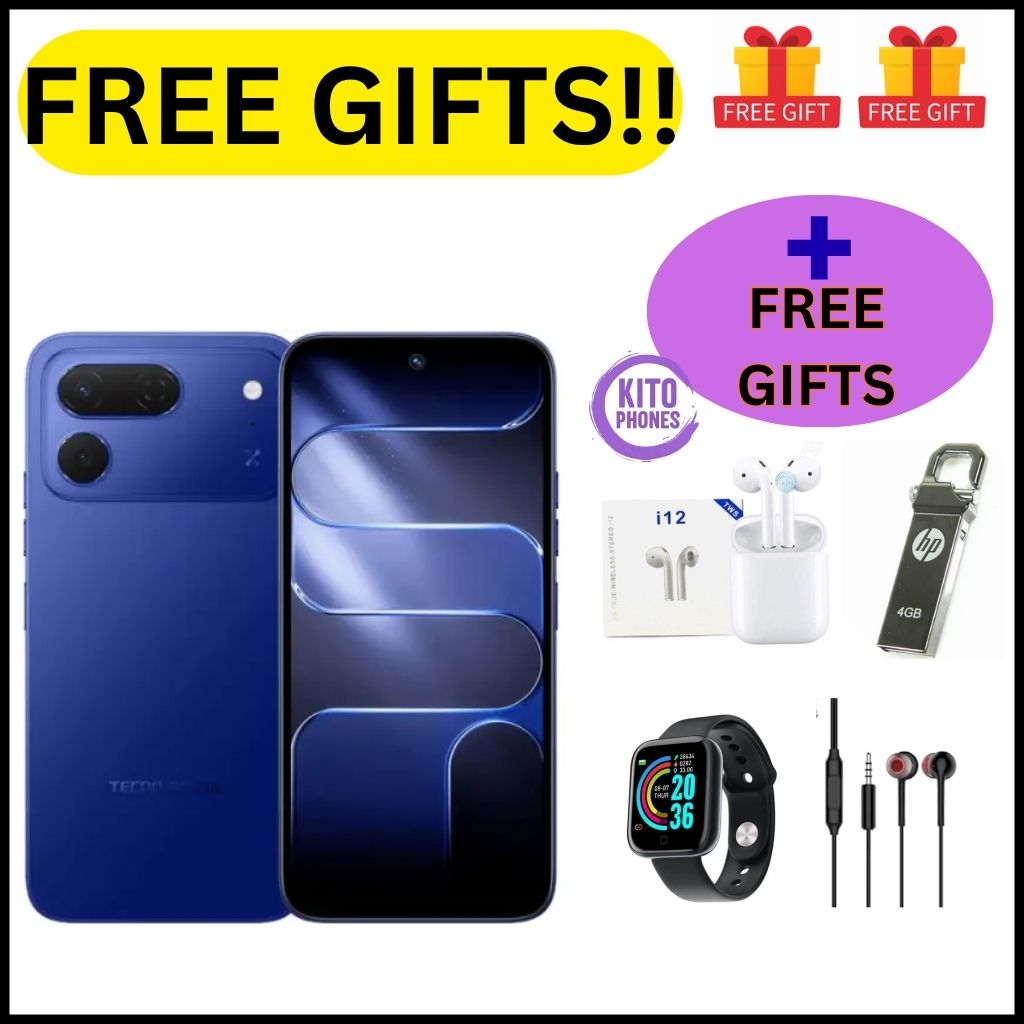 [BRAND NEW] Tecno Spark 50 Pro,6.78-inch'50MP f/1.8 PDAF + 8MP f/2.0 selfie 4GB RAM +128GB ROM,Battery: 5600mAh'OS: Android 16, HiOS 16' MediaTek Helio G100+12 MONTHS FREE WARRANTY PHONE +FREE GIFTS