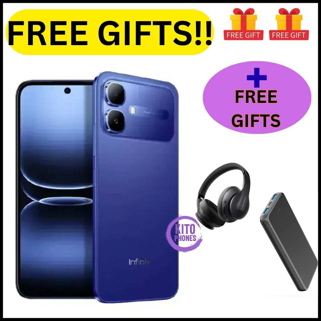 [NEW ARRIVAL] INFINIX Smart 20 128GB+4GB 6.67" 120Hz Display Dual Speakers Dual SIM 4.5G Slim Phone 5200mAh Battery 15W Charging IP64 Fingerprint Lock Android 16 SMARTPHONE+free gifts for you