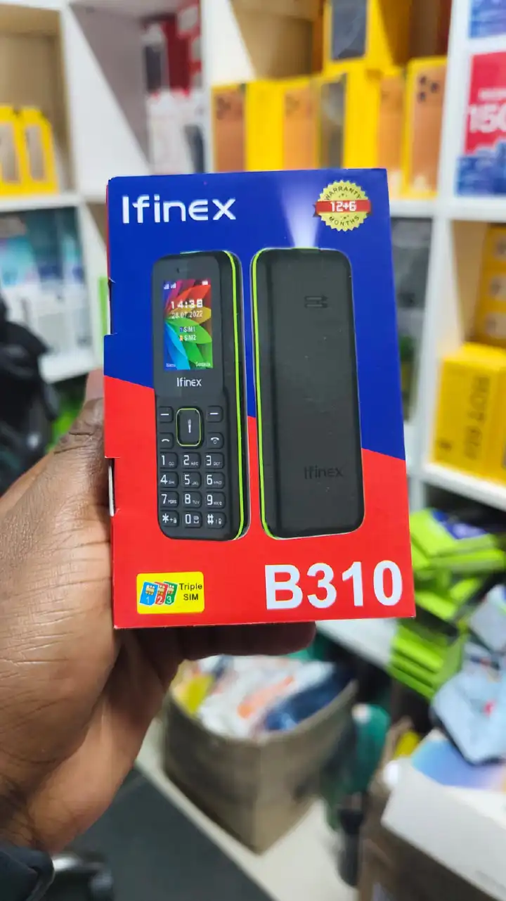 NEW IFINEX B310 TRIPLE SIM THREE-3 SIM CARD 1.77'' screen 1200mAh battery BIG TORCH KABAMBE/KATULULU/MULIKA MWIZI/BUTTON FEATURE PHONE