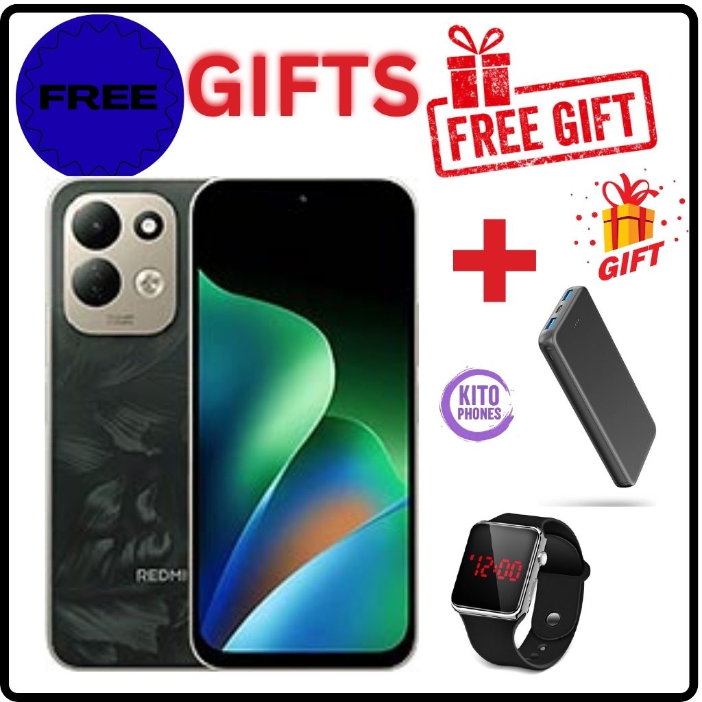 NEW ARRIVALS!! [BRAND NEW]Redmi 17 4G 256GB RAM + 4GB ROM Smart Phone 6.9" display 120Hz -Dual SIM 7500mAh Battery 50MP main camera +8MP SELFIE Type C Side Fingerprint Android 16 SMARTPHONE+FREE GIFTS